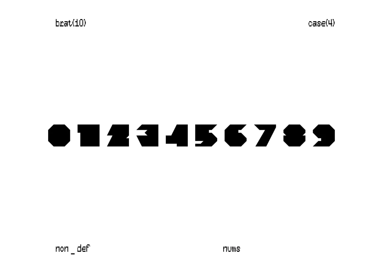 Шрифт «Брат» — 6